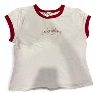 Frankie’s Bikinis “in your dreams” t-shirt. Size M. In excellent condition